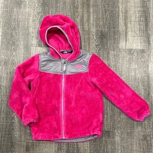 Toddler pink North Face fleece